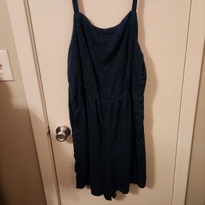 Denim Romper